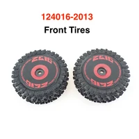 Front and Rear Wheel Tire Tyre for Wltoys 144001 144010 124016 124017 RC Car Upgrade Parts Spare Accessories 2