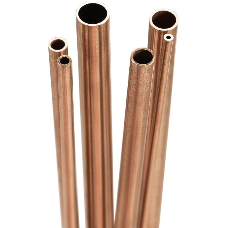 1 pcs Red Coppers Tubes Length 100mm~500mm Outer Diameter 2~20mm Inner Diameter 1~18mm Tubes Wall Cutting Tool Parts copper tube