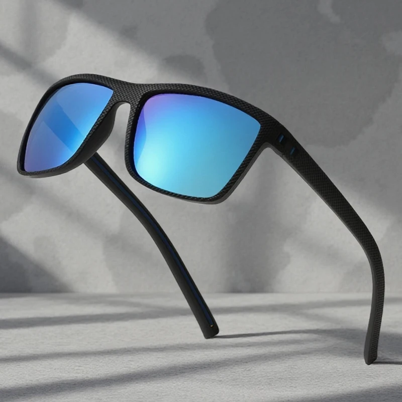 Fashion Square Polarisierte Sonnenbrille Männer Frauen Stilvolle Sport Sonnenbrille Männlich Trendy Outdoor Angeln Fahren Radfahren Shades