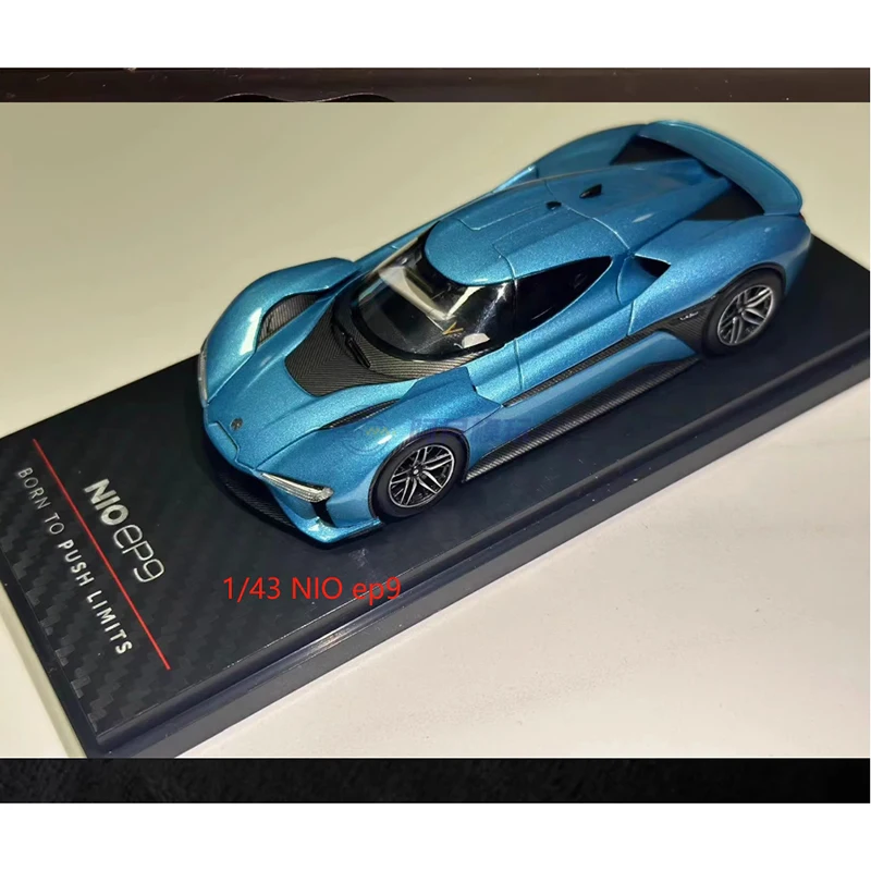 NIO ep9 racing car Blue Sports Car 1:43 scale alloy car model