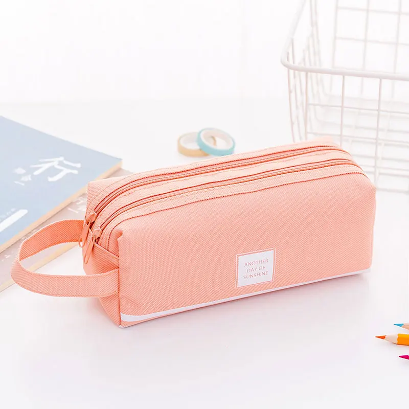 Large Capacity Pencil Case Kawaii Stationery Organizer School Office Supplies Back To School Pencil boxes for girls boy - 4