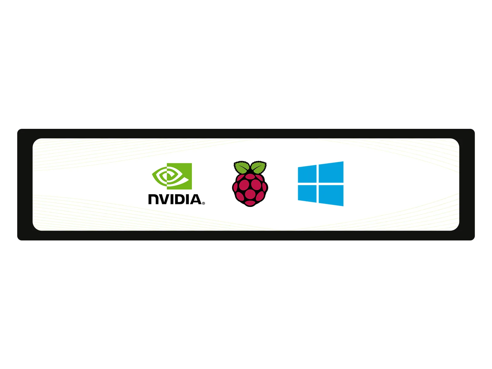 Display Ips Con Risoluzione 11.9 × 320 Per Monitor Touchscreen Capacitivo Hdmi Lcd Raspberry Pi Da 1480 Pollici Per Jetson Nano