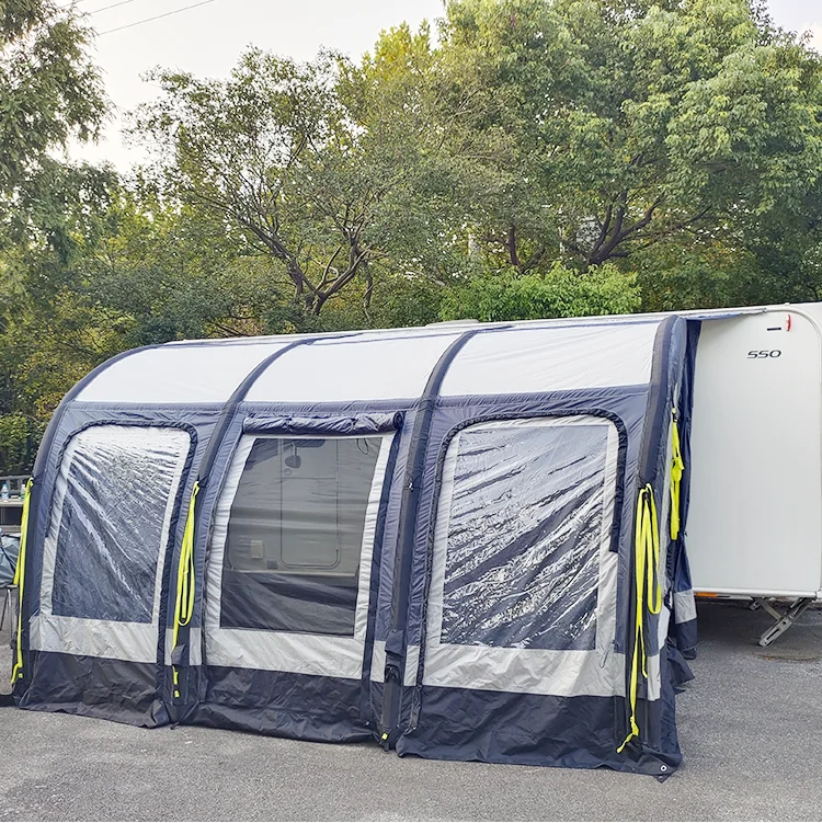 Auvent gonflable imperméable pour camping, tente pneumatique pour caravane  - AliExpress