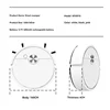 4000 Pa 3 in 1 Smart Sweeping Robot Vacuum Cleaner Strong Suction Easy to Use Suitable for Hard Floors Pet Hair Carpets 6