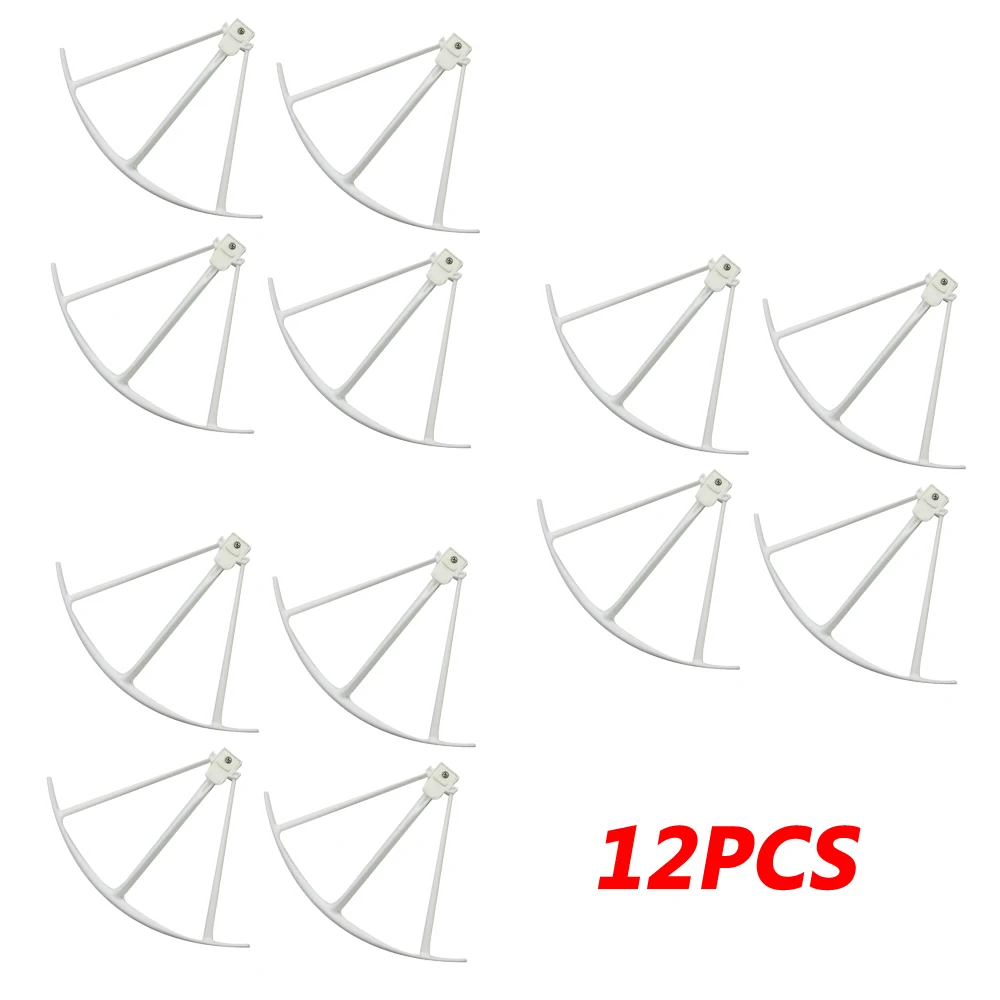 

12PCS X5UW Propeller Protective Grard Spare Part for Syma X5UW X5UC RC Quadcopter Blade Protection Frame Accessory White Color