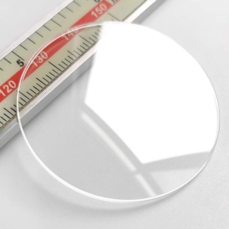 1,0 mm dickes, doppelt gewölbtes Saphir-Uhrenglas, rundes Kristallglas, 26 mm-29,5 mm Durchmesser, gebogene Linse für Uhrenreparatur YZC316