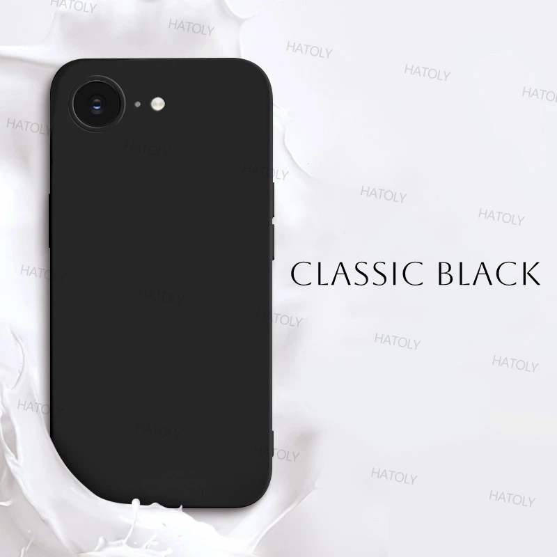 Premium Shockproof Liquid Silicone Phone Case - Original TPU Bumper Protection