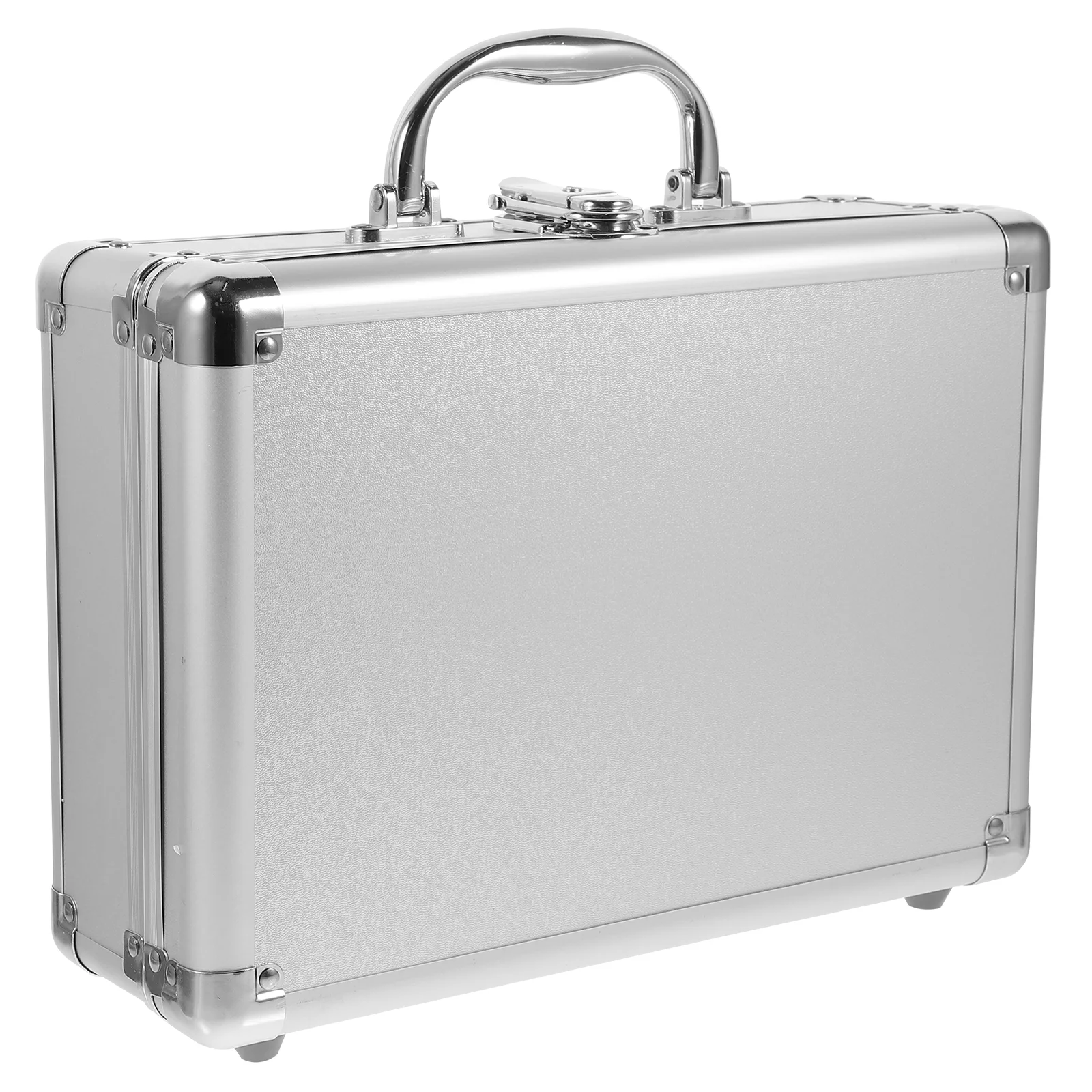 

Aluminum Alloy Briefcase Strong Hard Container Case Makeup Tools Storage Briefcase Portable Toolbox Multifunctional Storage Case