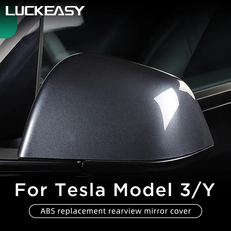 ForTeslaModel3ModelYCarRearviewMirrorCoverAutoExterior