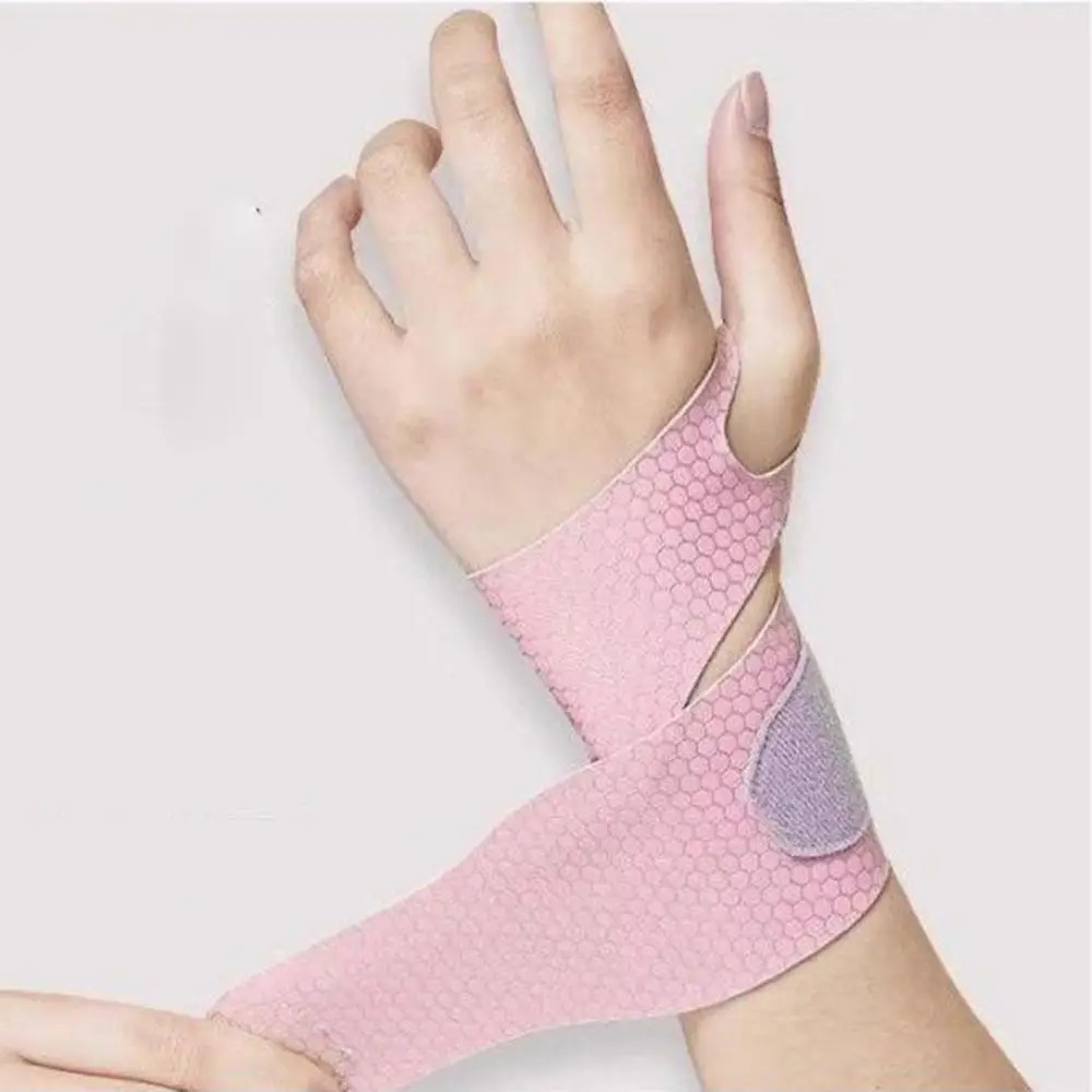

Thin Wrist Straps Weightlifting Protective Skin Friendly Sports Support Breathable Adjustable Wrist Guard Women