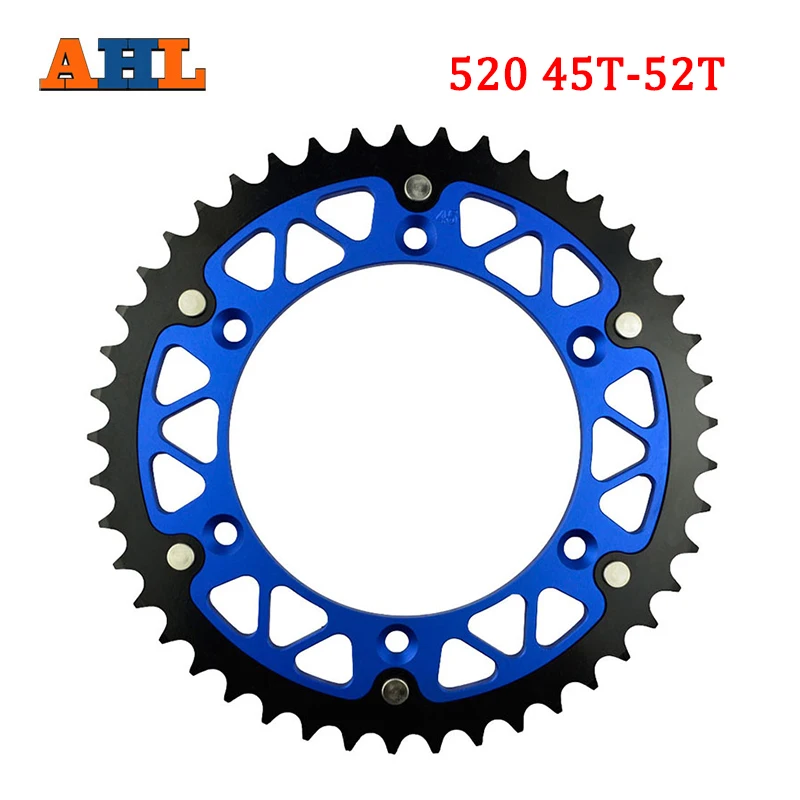 

Motorcycle 45T 46T 47T 48T 49T 51T 52T Rear Sprocket For YAMAHA WR125 WR250 WR400 WR426 WR450 YZ125 YZ250 YZ400 YZ450 TTR230