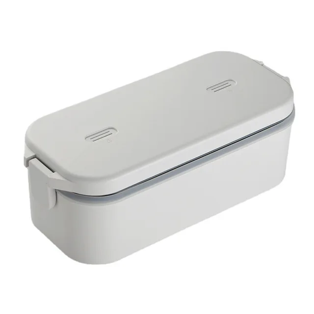 Lunch box elettrico 220V senza acqua portatile da ufficio con spina, conservazione del calore, riscaldamento, multifunzione, 800 ml_voghion.com