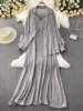 Robe chemise pour femmes musulmanes, ensemble deux pièces, costumes modestes solides, Ensemble musulman du Ramadan, Maroc, dubaï, Abayas, tenues islamiques Jalabiya