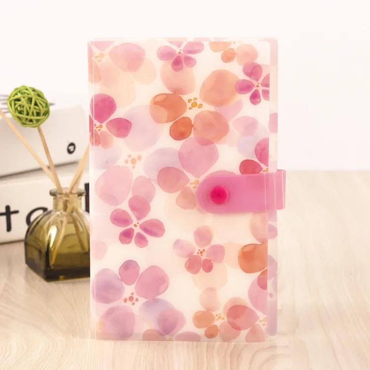 120 Pockets Sweet Button Album Mini 3 Inch Photos Album for Instax Polaroid Albumes Storage Folder Name Card Holder trading card album