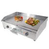Commercial Restaurant 5.6kw Smokeless Oven Barbecue Grill Griddle Stainless Steel Electric Griddle 1