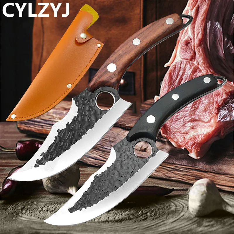 Ring Slaughtering Knife Fish Pig Sheep Cutting Pork Small