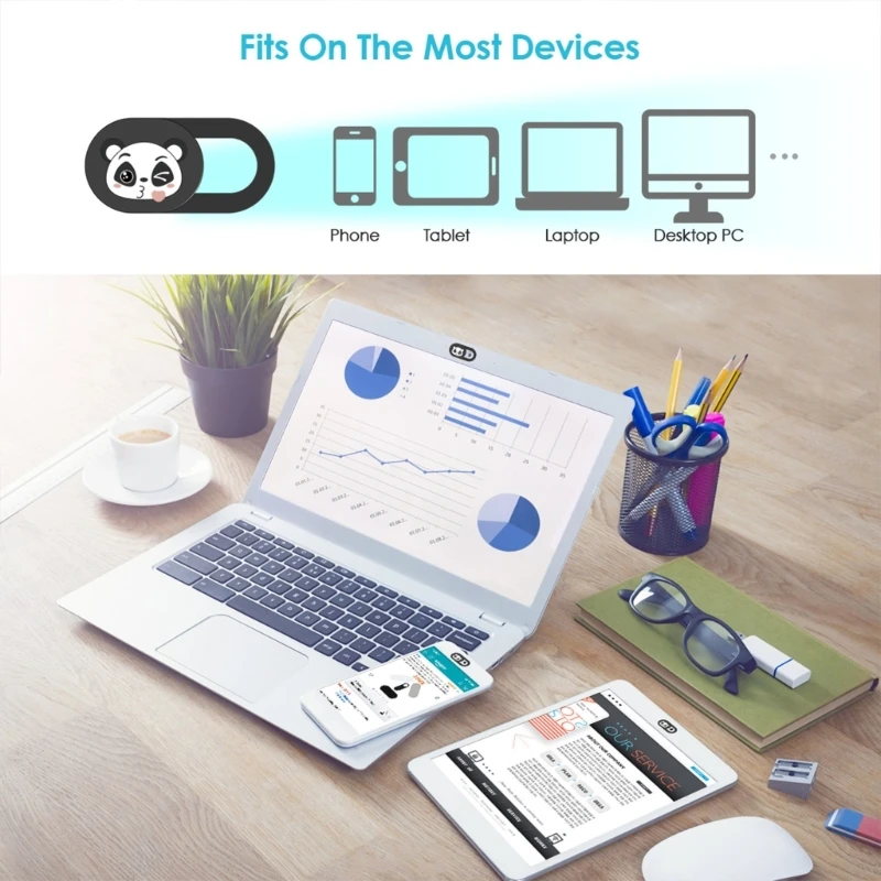 Webcam Covers for Phone and Laptop Safeguards Camera Sliders Set of 3 pc webcam pc web camera computer camera