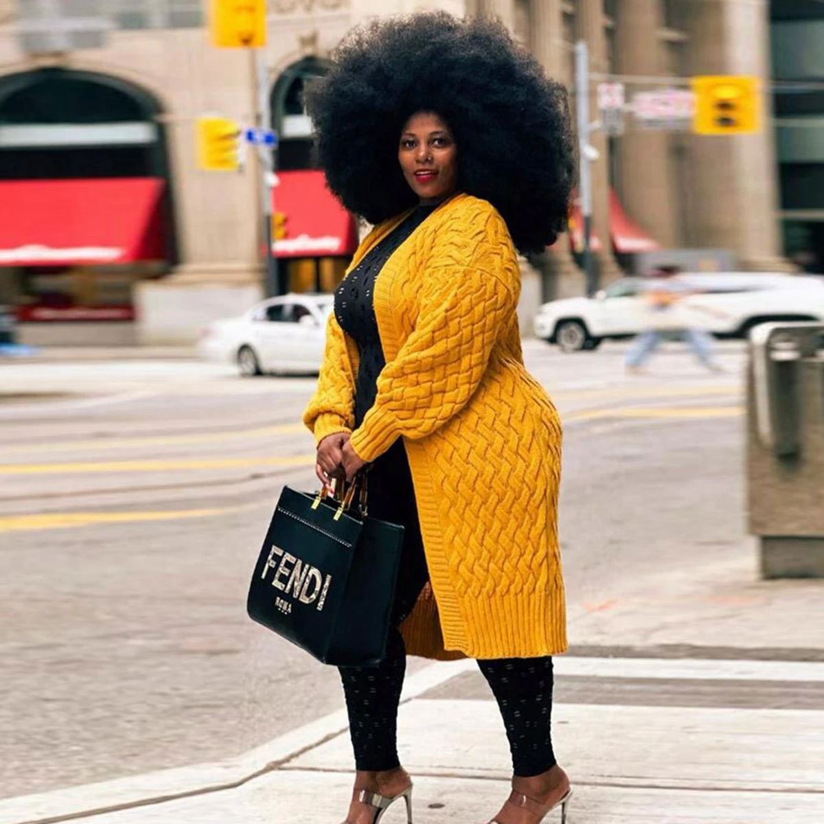 

Зимний длинный теплый вязаный свитер Wishyear, куртка, Женская свободная вязаная одежда, повседневный уличный свитер, свитер оверсайз, кардиган