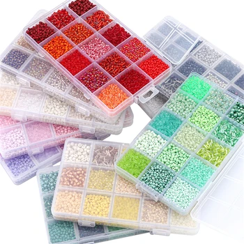 15-Color Glass Bead Kit 1