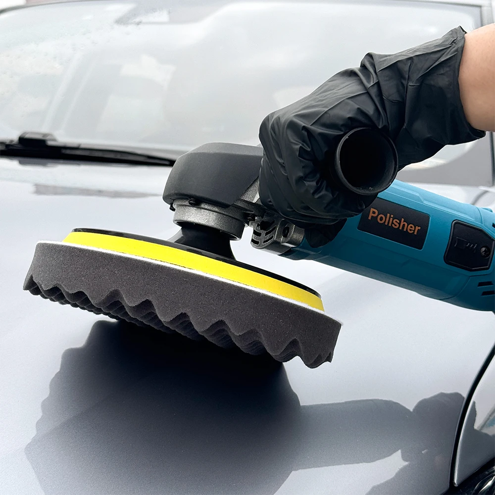 AUTOBRIGHT 7" inch Pad car polisher use Foam Pad Mirror Polishing Sponge Heavy Cutting Compound Wax Disc Car Care Tools