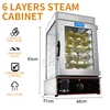 FD-600 Commercial Electric Steaming Cabinet Full Automatic Insulation Steamed Bread Snack Steamer Electric Steamer 110v/220v 1pc 1