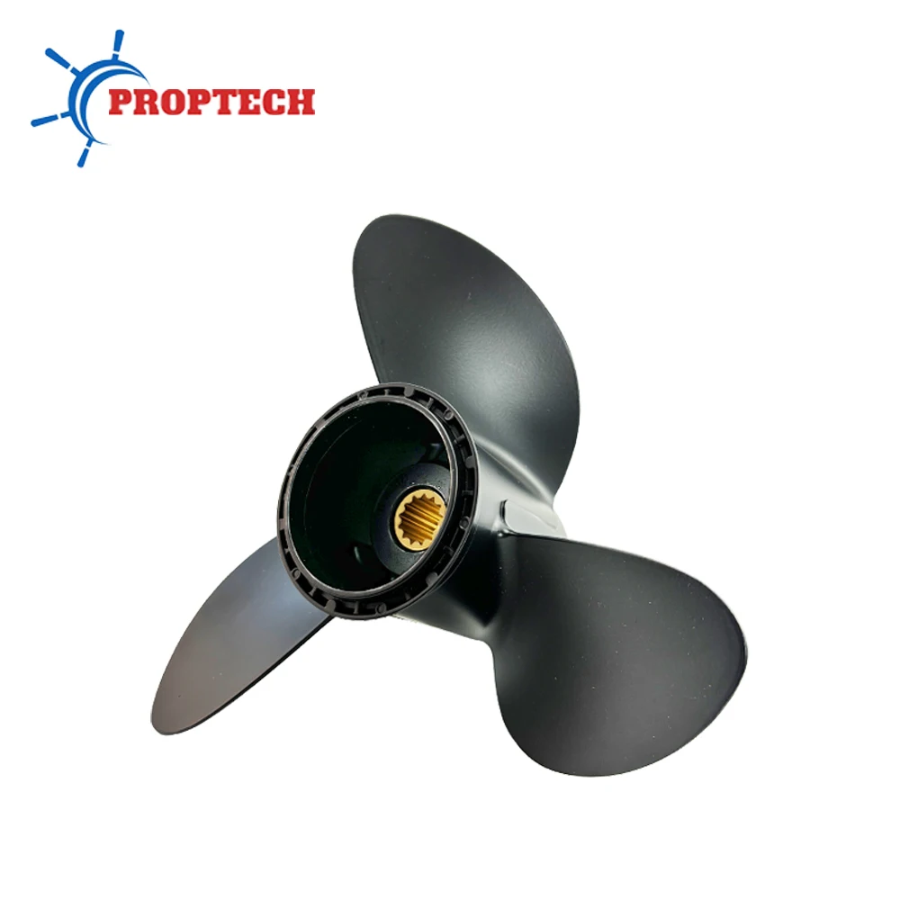 Outboard Propeller 3 Blades 13 Spline Tooth 11 3/4 x 17 For Evinrude Johnson 40-50HP