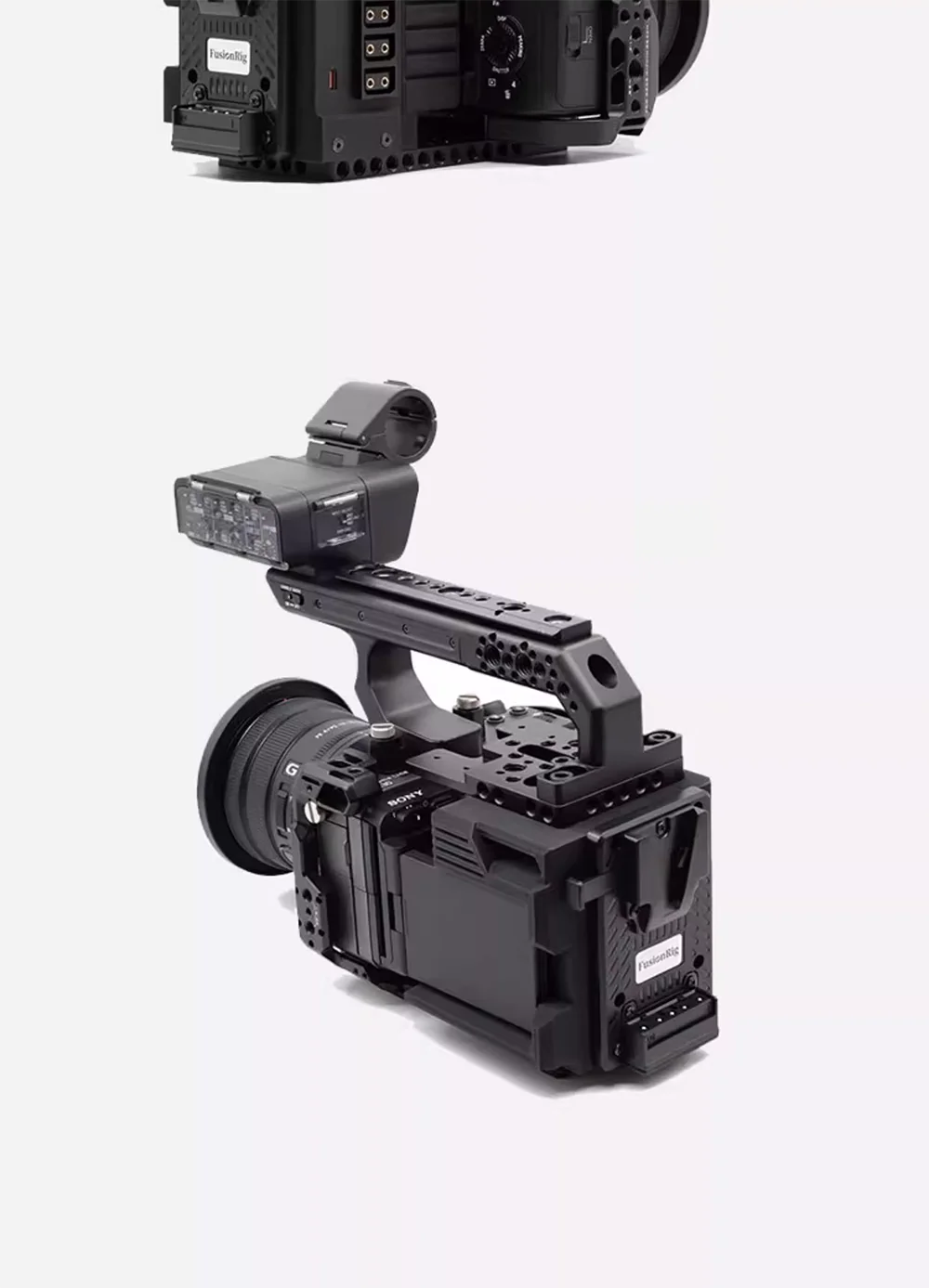 FusionRig Kamerakäfig-Erweiterungsmodul für Sony FX3 FX30 Kameras – Detail 7