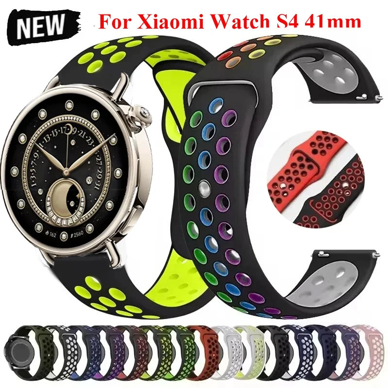 18mm Silicone Sport Watch Strap - Universal Fit Bracelet Band