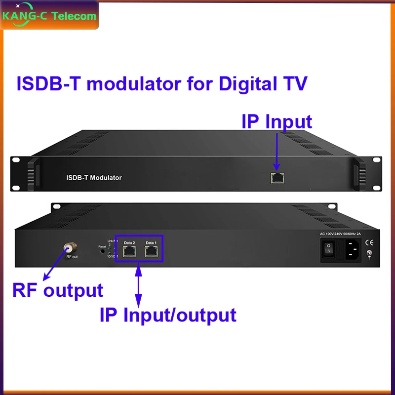 ISDBModulator6CarrierRfOutputModulatorsConnecttoISDBTSetTop