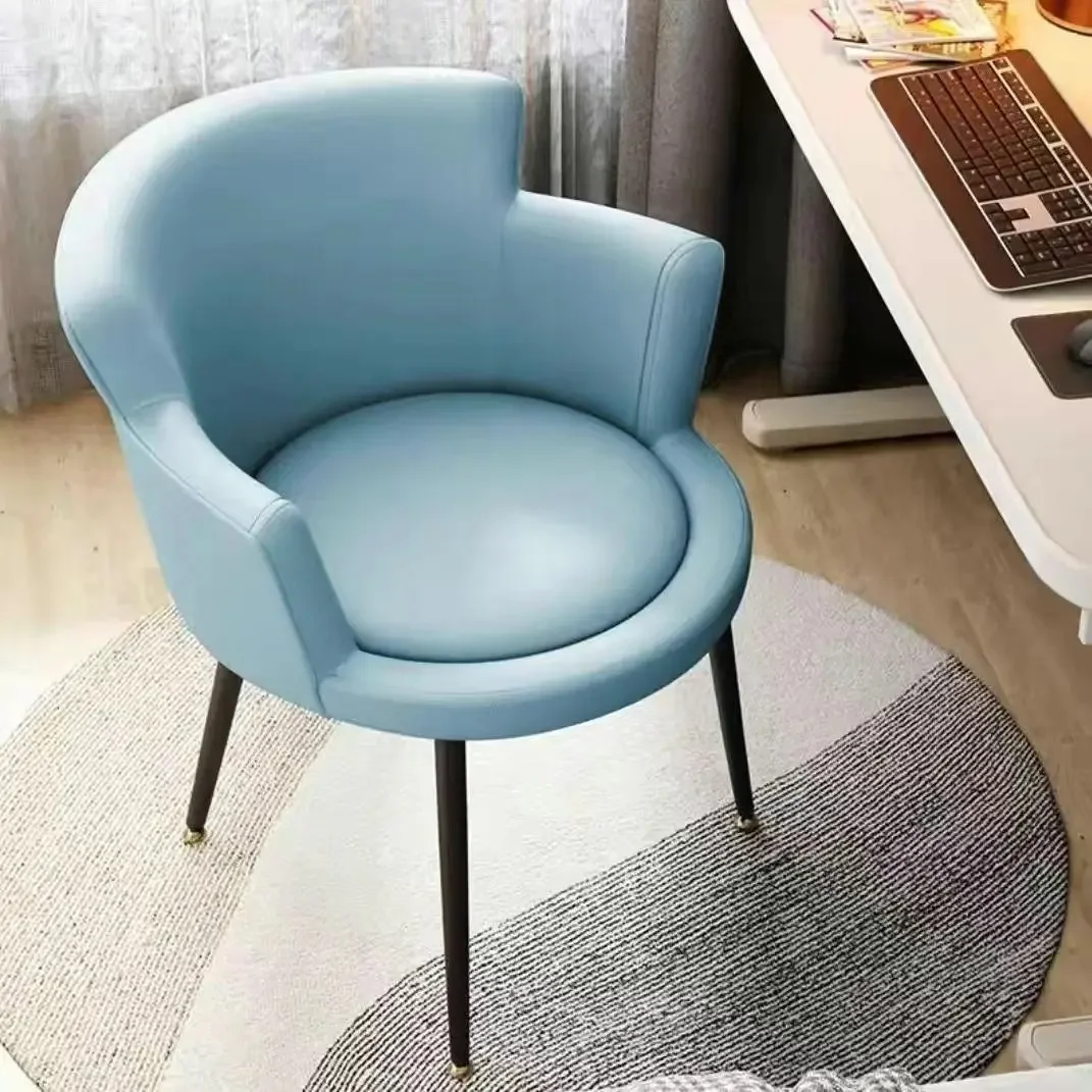 

Computer Chair Home Bedroom Makeup Stool Writing Study Book Desk Sedentary Comfortable Backrest Office Chairs Dressing Stools