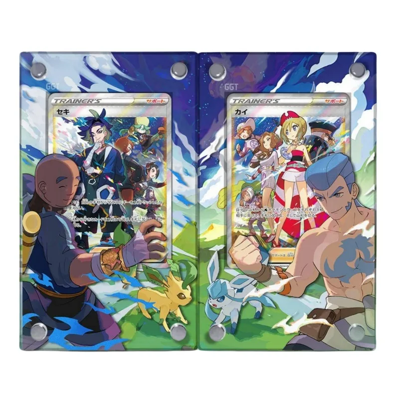 

PTCG Pokemon Adaman Irida анимационные персонажи Расширенная картина акриловая карточка кирпич аниме Классическая Игра коллекционная карточка игрушка подарок