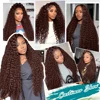 Rosabeauty Chocolate Brown Curly Wigs 13X6 HD Human Hair Lace Frontal Wig 30 32 Inch 13x4 Deep Wave #2 Colored Wig For Women 6