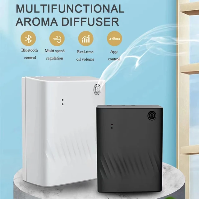 Aroma Diffúzor Bluetooth Control Háztartási Légfrissítő Permetező Szoba Iroda Szálloda Illóolaj Illata