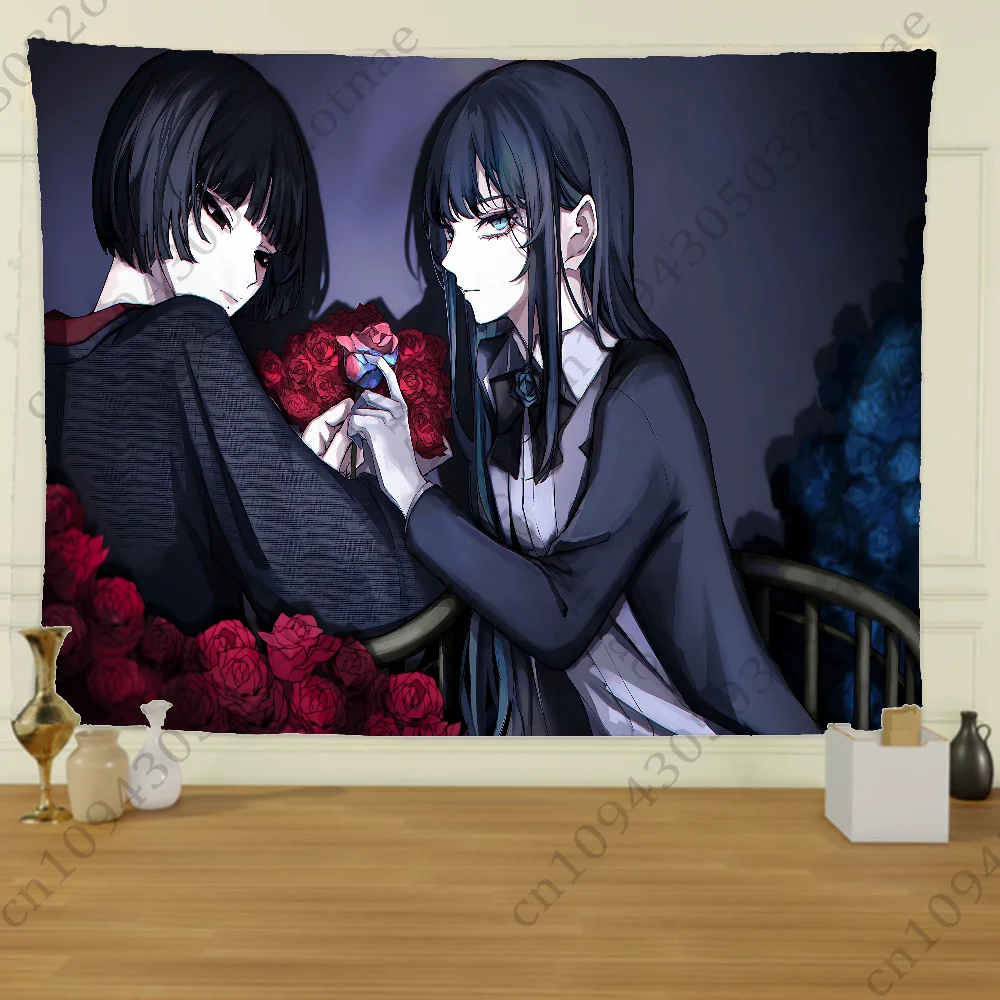 Ado Japanese Singer Tapestry Creative Pattern Photo Living Room Wall Art Tapestry Decor Party Outdoor Decorate Banners