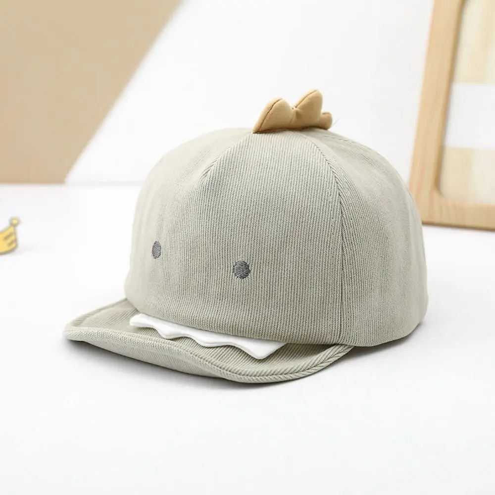 Cute Animal Baby Baseball Hat Solid Color Adjustable Cartoon Infant Peaked Cap Breathable Soft Brim Kids Sun Hats Spring