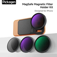 PICKOGEN 6.3" Magnetic Lens Filter Mount for MagSafe iPhone 12–17 Pro