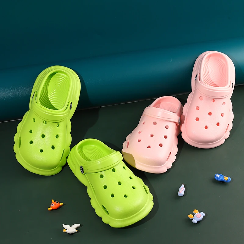 Women Children Boys Mules Clogs Summer Garden Beach Slippers EUR30 41