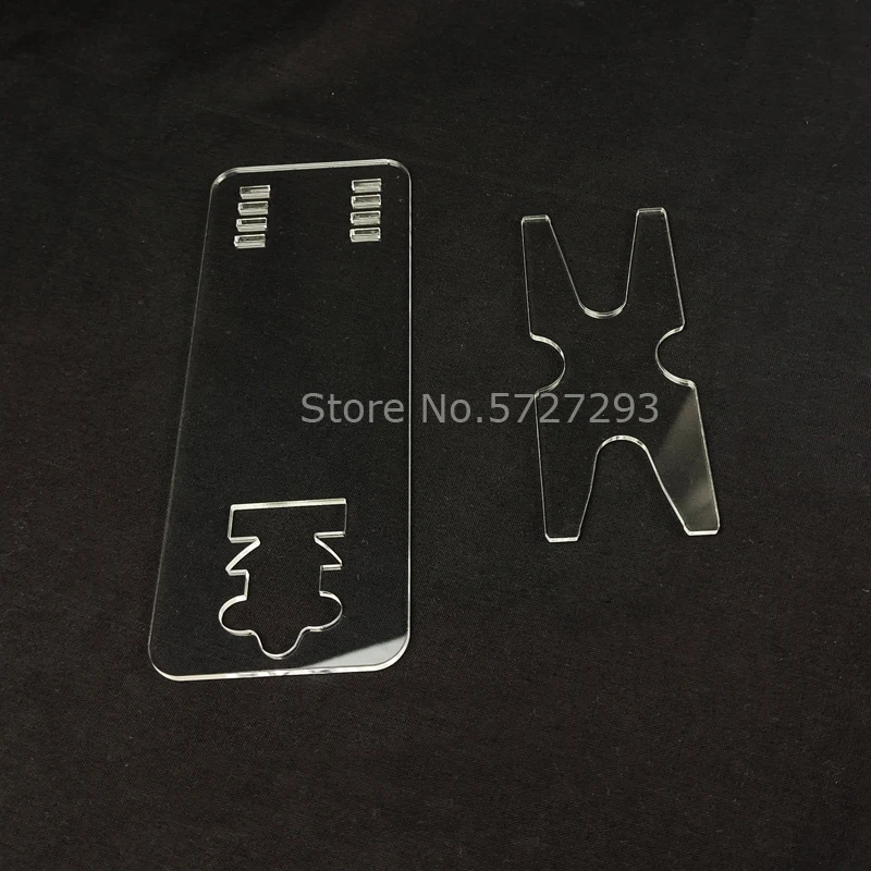 Clear Acrylic Pistol Display Stand Handgun Holder Stand Gun Organizer Toy Gun Storage Rack