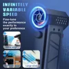 Air Blower 140000RPM Turbo Jet Fan Power Display Powerful Computer Dust Blowing Cleaning Tools Type-C Recharging Portable Blower 2
