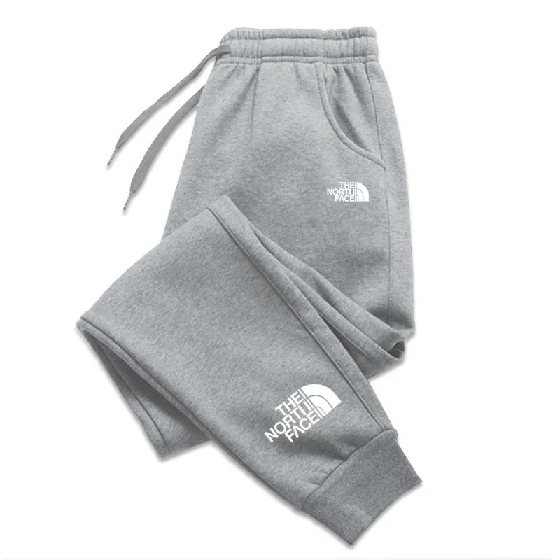 Fashion printed men's pants fall/winter new sports jogging pants fitness loose fitting clothes solid color clothes street casual pants sports pants casual sports pants printed pants