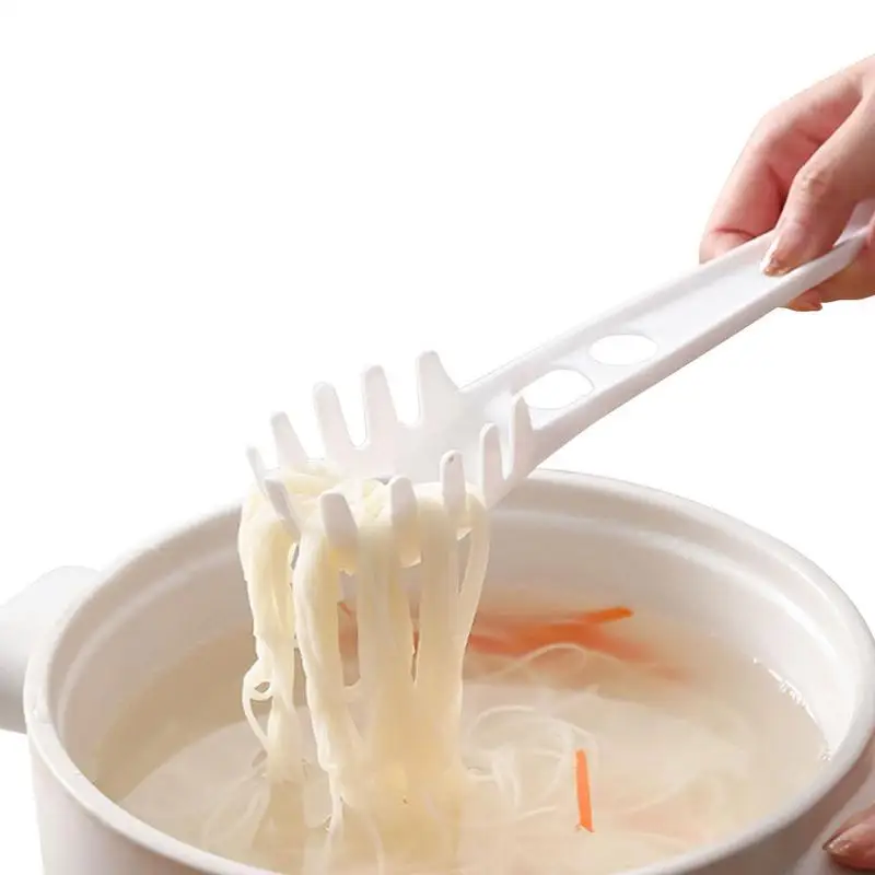 1PC Multifunctional Kitchen Noodle Colander Spoon Heat-resistant Hanging Noodle Filter Boiled Egg Colander And Long Handled Spon