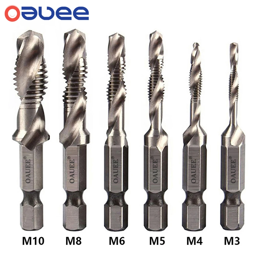 Maschio Per Filettatura HSS M8 X 1,25 Mm | Acciaio Al Carbonio | Per Riparazioni Auto E Macchinari | Ideale Per Metallo (Acciaio, Ottone, Alluminio)