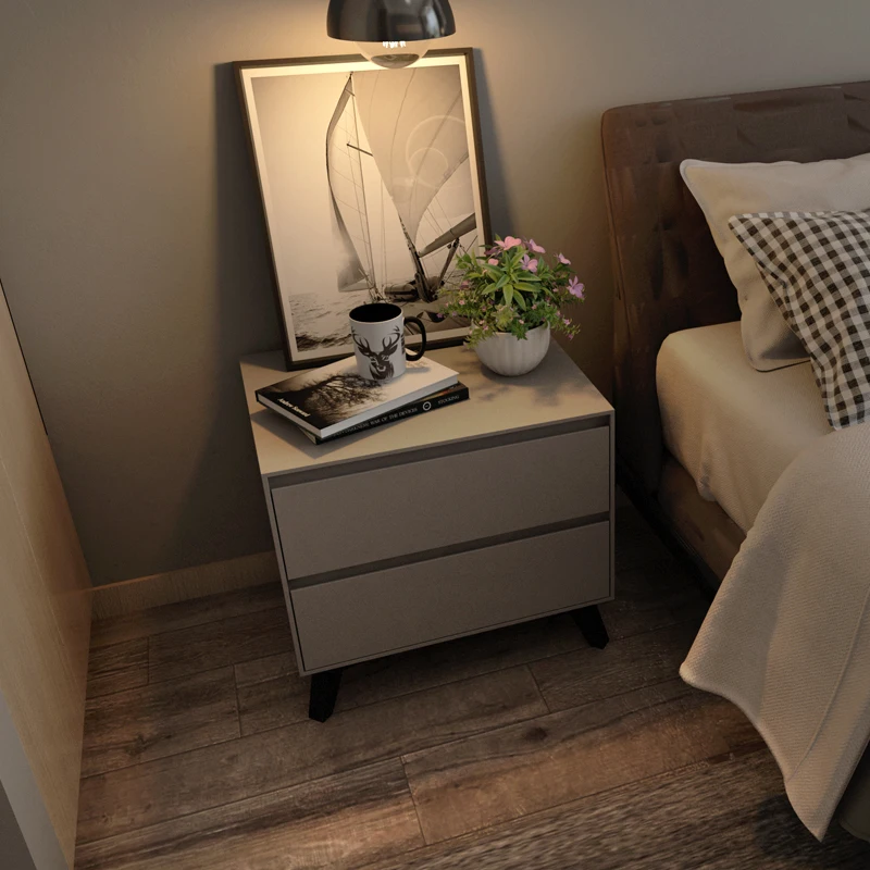 Completo Comodino Italiano Moderno In Legno Economico Piccolo Comodino Cassetti Decorativi Comodino Mobili Salvaspazio Gg