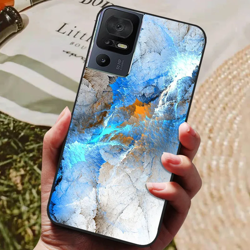 Soft Black Silicone TPU Phone Back Cover - 2023 Protective Bumper Shell