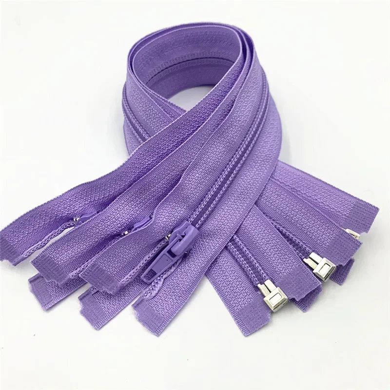 Solsew Nylon-Reißverschluss Meterware – Nr. 5, 60 M, 12 Farben, Mit 120 Schiebern, Für DIY & Nähen