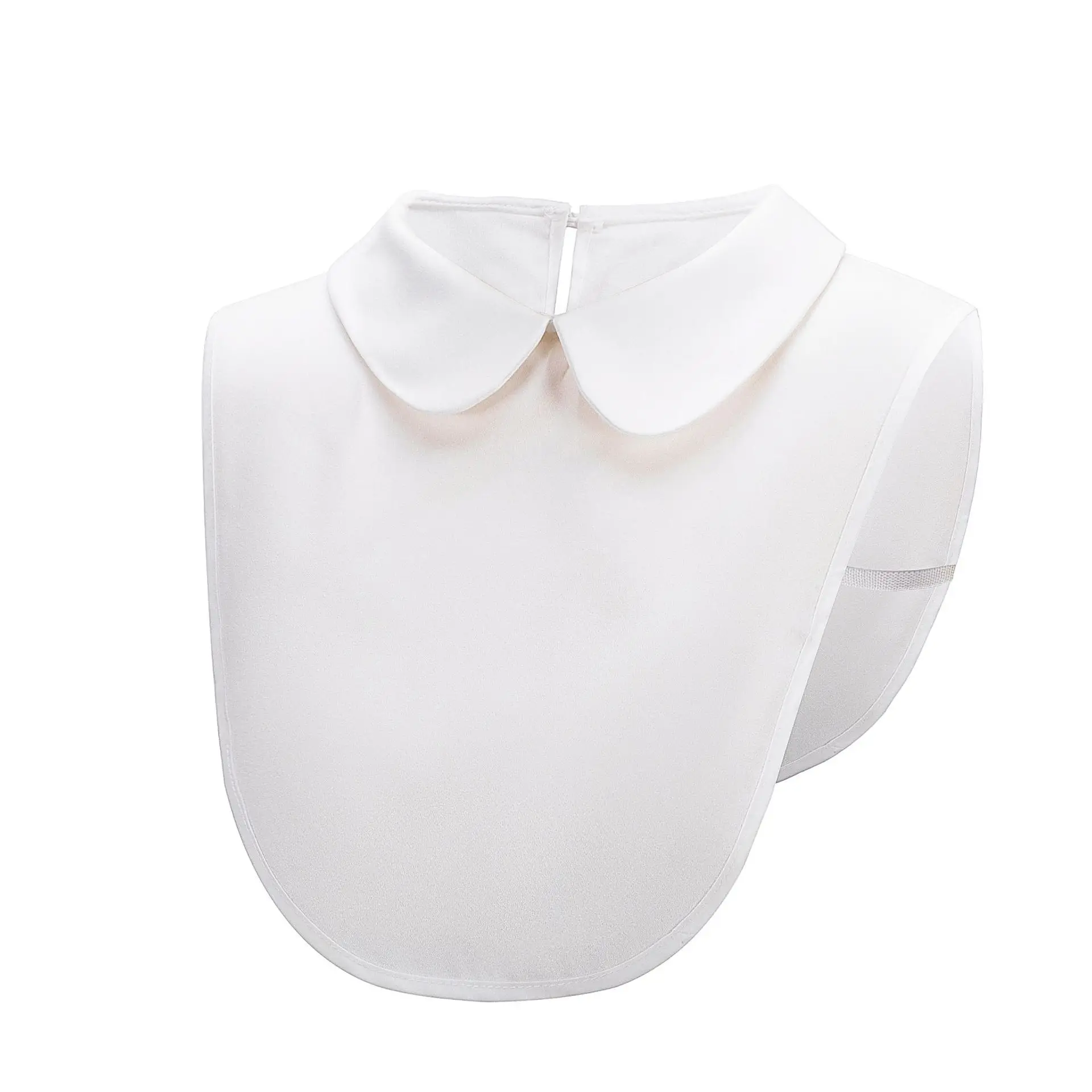 

Sitonjwly Women Fake Collars Adult Detachable Lapel Shirt False Collar Fashion Solid Color Blouse Neckwear Clothing Accessories