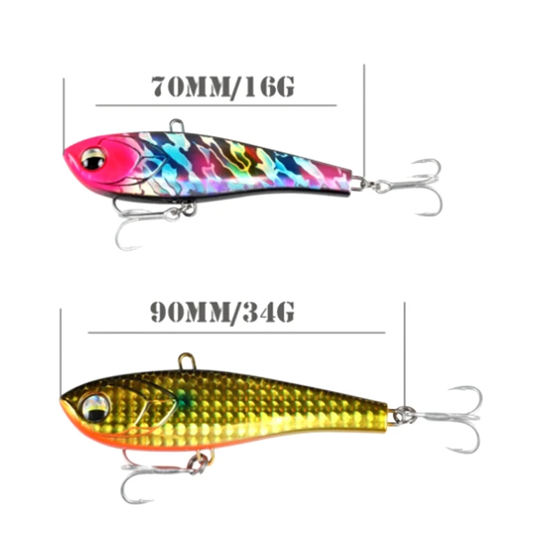 

1Pc Fishing Lure Submerged Vib 16G34G Long-Range Bait Hard Bait Fresh Water Cocky Mouth Bass Bionic Simulated Bait Fishing Gear