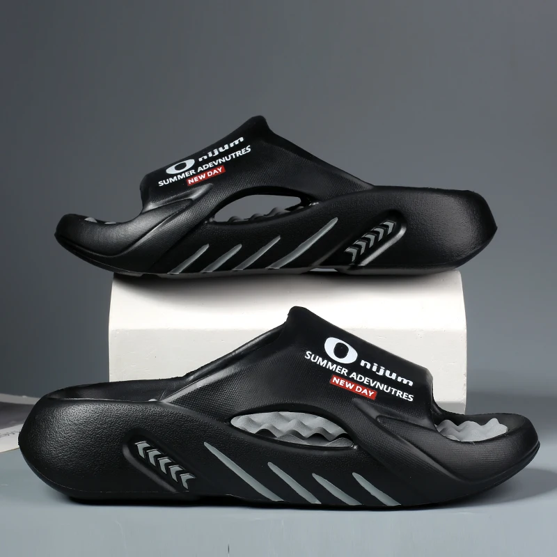 Slippers Sandals Men Women Summer 2025 EVA Soft-sole Unisex Indoor Outdoor Walking Beach Shoes Boys Girls