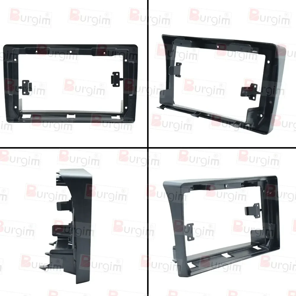 Burgim Car Android Radio Frame For Fiat Ducato Peugeot Boxer Citroen Jumper 2006- 9 inch Stereo Panel Harness Wire Canbus radio installation frame radio frame radio installation accessories radio panel