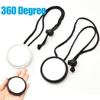 360 Degree Rearview Mirror Diving Adjustable Rearview Mirror Lanyard Rope Diving Gear Scuba Safety Swimming Accessories diving lanyard